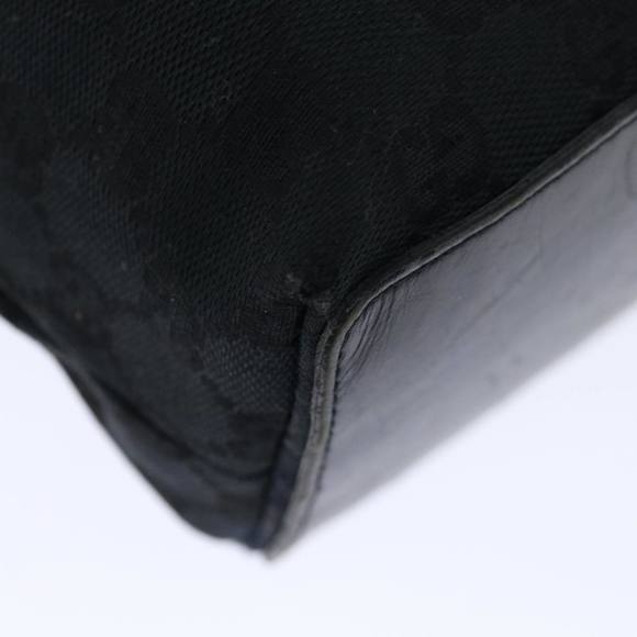 GUCCI GG Canvas Hand Bag Black 002 1099 Auth 66931 - Picture 10 of 16